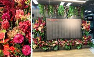 株式会社アンビションDXホールディングス様_芳名装飾