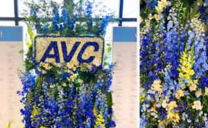 お祝い花おまとめサービスmatomeru_株式会社映像センター様_移転祝い_空間装飾