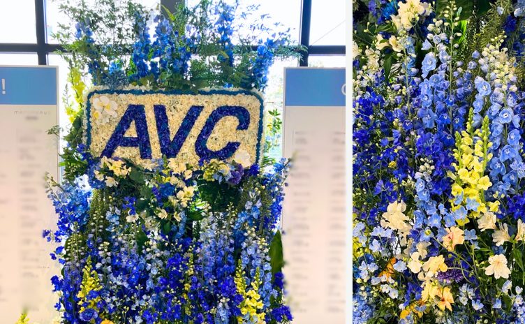 法人向けお祝い花おまとめサービスmatomeru_移転祝い_芳名装飾 株式会社映像センター様_お祝い花matomeru_芳名装飾_移転祝い